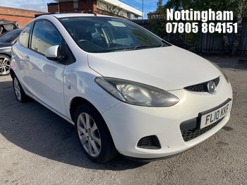Location: Nottingham - 2010 MAZDA 2 TS2 3 Door Hatchback REG: FL10KKF, Keys: No, MOT Expiry date: 15/03/2027, 1349 Petrol, 5 Speed Manual Petrol, Former Keepers: 4