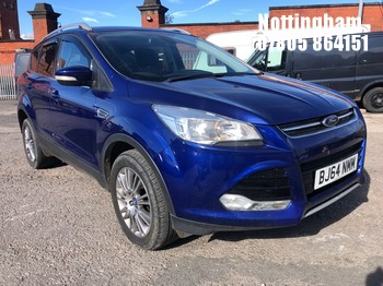 Location: Nottingham - 2014 FORD KUGA TITANIUM 4X4 TDCI AUTO 5 DOOR HATCHBACK REG: BJ64NMM, 1997 DIESEL, AUTOMATIC, Former Keepers: 7, Keys: Yes, MOT Expiry date: 01/12/2026