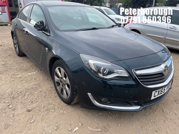 Location: Peterborough - 2015 VAUXHALL INSIGNIA SRI NAV CDTI EFL 5 Door Hatchback REG: CX65VWV, Keys: No, MOT Expiry date: 25/03/2027, 1598 Diesel, 6 Speed Manual Diesel, Former Keepers: 4