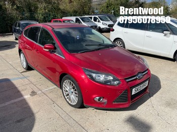 Location: Brentwood - 2013 FORD FOCUS ZETEC TURBO 5 Door Hatchback REG: SK13PFY, Keys: No, MOT Expiry date: 21/11/2025, 998 Petrol, 6 Speed Manual Petrol, Former Keepers: 6
