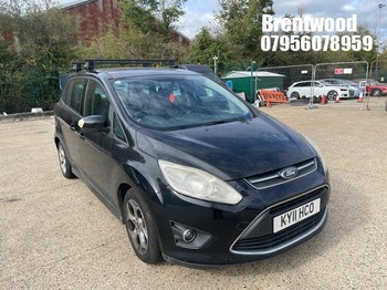 Location: Brentwood - 2011 FORD GRAND C-MAX ZETEC MPV REG: KY11HCO, Keys: No, MOT Expiry date: 03/12/2026, 1596 Petrol, 5 Speed Manual Petrol, Former Keepers: 3