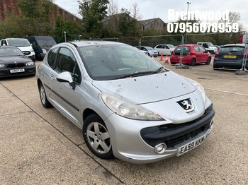 Location: Brentwood - 2009 PEUGEOT 207 VERVE 3 Door Hatchback REG: EA59KKM, Keys: No, MOT Expiry date: 28/08/2026, 1360 Petrol, 5 Speed Manual Petrol, Former Keepers: 3