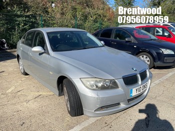 Location: Brentwood - 2007 BMW 318I SE AUTO 4 Door Saloon REG: Y10DNS, Keys: No, MOT Expiry date: 30/09/2026, 1995 Petrol, 6 Speed Auto Petrol, Former Keepers: 7