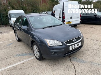 Location: Brentwood - 2007 FORD FOCUS GHIA 5 Door Hatchback REG: BL07XNJ, Keys: No, MOT Expiry date: 25/01/2027, 1798 Petrol, 5 Speed Manual Petrol, Former Keepers: 5