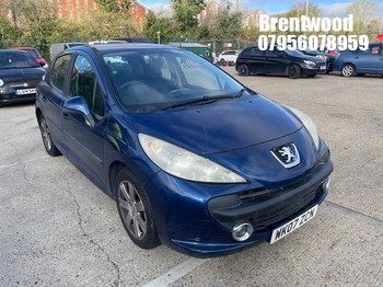 Location: Brentwood - 2007 PEUGEOT 207 SPORT AUTO 5 Door Hatchback REG: WK07ZCN, Keys: No, MOT Expiry date: 04/10/2026, 1598 Petrol, 5 Speed Auto Petrol, Former Keepers: 6