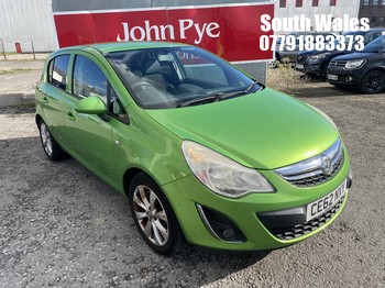 Location: South Wales - 2012 VAUXHALL CORSA ACTIVE AC 5 Door Hatchback REG: CE62NXY, 1229cc Petrol, 5 Speed Manual Petrol, Former Keepers: 2, Keys: Yes, MOT Expiry date: 02/11/2026