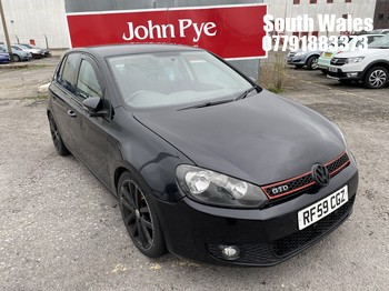 Location: South Wales - 2010 VOLKSWAGEN GOLF GT TDI 140 5 Door Hatchback REG: RF59CGZ, Keys: No, MOT Expiry date: 20/10/2026, 1968 Diesel, 6 Speed Manual Diesel, Former Keepers: 11