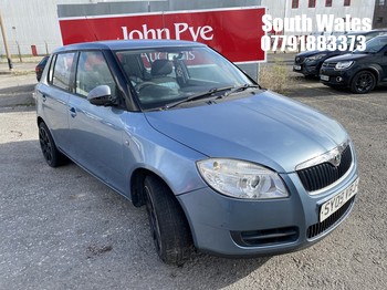 Location: South Wales - 2009 SKODA FABIA 2 TDI 80 5 Door Hatchback REG: SY09VBJ, Keys: No, MOT Expiry date: 18/03/2026, 1422 Diesel, 5 Speed Manual Diesel, Former Keepers: 9