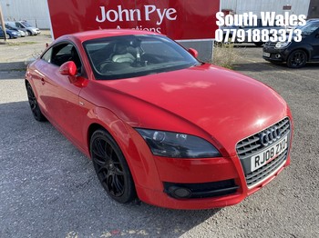 Location: South Wales - 2008 AUDI TT FSI Coupe REG: RJ08ZXO, Keys: No, MOT Expiry date: 13/03/2026, 1984 Petrol, 6 Speed Manual Petrol, Former Keepers: 7
