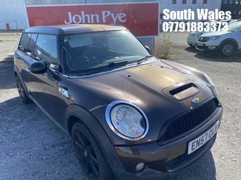 Location: South Wales - 2007 MINI COOPER S CLUBMAN Estate REG: EN57CLY, Keys: No, MOT Expiry date: 01/06/2027, 1598 Petrol, 6 Speed Manual Petrol, Former Keepers: 10