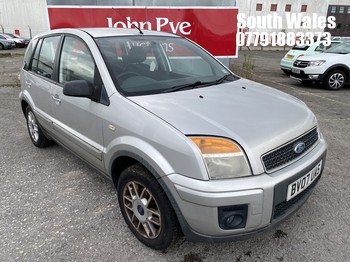 Location: South Wales - 2007 FORD FUSION ZETEC CLIMATE TDCI 5 Door Hatchback REG: BV07UAS, Keys: No, MOT Expiry date: 22-04-2026, 1399 Diesel, 5 Speed Manual Diesel, Former Keepers: 6
