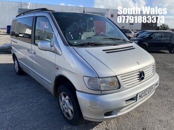 Location: South Wales - 2002 MERCEDES VITO Van REG: HC02EOY, Keys: No, MOT Expiry date: 22/03/2025, 2148 Diesel,, Former Keepers: 2