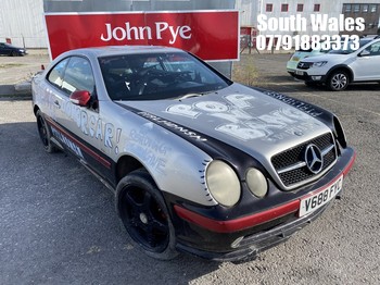 Location: South Wales - 1999 MERCEDES CLK55 AMG AUTO Coupe REG: V688FYC, Keys: No, MOT Expiry date: 13/06/2026, 5439 Petrol, 5 Speed Auto Petrol, Former Keepers: 10