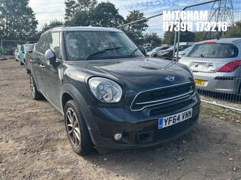 Location: Mitcham - 2014 MINI COUNTRYMAN COOPER SD 5 Door Hatchback REG: YF64VNN, Keys: No, MOT Expiry date: 13/05/2026, 1995 Diesel, 6 Speed Manual Diesel, Former Keepers: 4