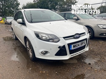 Location: Mitcham - 2014 FORD FOCUS ZETEC NAVIGATOR TDC 5 Door Hatchback REG: MK14RPX, Keys: No, MOT Expiry date: 05/03/2027, 1560 Diesel, 6 Speed Manual Diesel, Former Keepers: 3