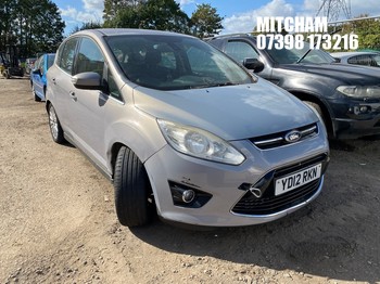 Location: Mitcham - 2012 FORD C-MAX TITANIUM TDCI AUTO MPV REG: YD12RKN, Keys: No, MOT Expiry date: 01/04/2026, 1997 Diesel, 6 Speed Auto Diesel, Former Keepers: 4