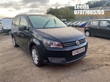 Location: Leeds - 2010 VOLKSWAGEN TOURAN SE TDI S-A MPV REG: GV60BJO, Keys: No, MOT Expiry date: 18-03-2027, 1598 Diesel, 6 Speed Semi Auto Diesel, Former Keepers: 8