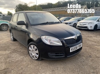 Location: Leeds - 2008 SKODA FABIA 1 HTP 60 5 Door Hatchback REG: KU08YBV, Keys: No, MOT Expiry date: 08-01-2026, 1198 Petrol, 5 Speed Manual Petrol, Former Keepers: 4