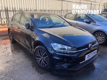 Location: Hayes - 2017 VOLKSWAGEN GOLF SE NAVIGATION TDI BM 5 Door Hatchback REG: DC17EVN, Keys: No, MOT Expiry date: 06/03/2026, 1598 Diesel, 7 Speed S-Auto Diesel, Former Keepers: 4