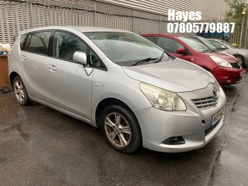 Location: Hayes - 2010 TOYOTA VERSO TR VALVEMATIC MPV REG: MK10NKZ, Keys: No, MOT Expiry date: 10/02/2027, 1596 Petrol, 6 Speed Manual Petrol, Former Keepers: 3