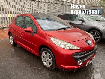 Location: Hayes - 2008 PEUGEOT 207 SE 5 Door Hatchback REG: KO08DFV, Keys: No, MOT Expiry date: 31/08/2025, 1397 Petrol, 5 Speed Manual Petrol, Former Keepers: 2