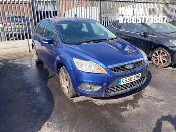 Location: Hayes - 2009 FORD FOCUS STYLE 125 5 Door Hatchback REG: KS58ZHB, Keys: No, MOT Expiry date: 04/06/2026, 1798 Petrol, 5 Speed Manual Petrol, Former Keepers: 8