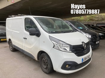 Location: Hayes - 2014 RENAULT TRAFIC SL27 BUSINESS+ NRG Panel Van REG: LO64SXZ, Keys: No, MOT Expiry date: 12/05/2027, 1598 Diesel, 6 Speed Manual Diesel, Former Keepers: 4