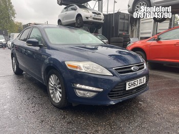 Location: Stapleford - 2013 FORD MONDEO ZETEC B-NESS EDN T 5 Door Hatchback REG: SH63DLE, Keys: Yes, MOT Expiry date: 23/06/2027, 1997 Diesel, 6 Speed Auto Diesel, Former Keepers: 4