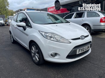 Location: Stapleford - 2010 FORD FIESTA ZETEC 3 Door Hatchback REG: FY10UJM, Keys: Yes, MOT Expiry date: 23/12/2026, 1242 Petrol, 5 Speed Manual Petrol, Former Keepers: 4