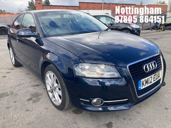 Location: Nottingham - 2012 AUDI A3 SPORT TDI 3 Door Hatchback REG: KM12EUA., 1598cc Diesel, 5 Speed Manual Diesel, Former Keepers: 2, Keys: Yes, MOT Expiry date: 05/11/2026