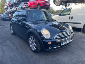 Location: Stapleford - 2006 MINI MINI COOPER 3 Door Hatchback REG: MF06TDZ, Keys: Yes, MOT Expiry date: 27/06/2027, 1598 Petrol, 5 Speed Manual Petrol, Former Keepers: 2