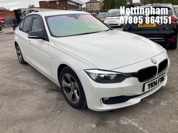Location: Nottingham - 2014 BMW 320D EFFICIENTDYNAMICS 4 DOOR SALOON REG: YK14FWG, 1995 DIESEL, MANUAL, Former Keepers: 3, Keys: Yes, MOT Expiry date: 27/10/2026