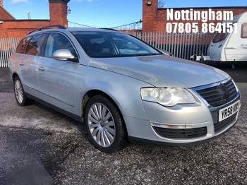 Location: Nottingham - 2008 VOLKSWAGEN PASSAT HIGHLINE TDI ESTATE REG: YR58KMY, 1968cc DIESEL, 6 SPEED MANUAL DIESEL, Former Keepers: 6, Keys: Yes, MOT Expiry date: 23/10/2026