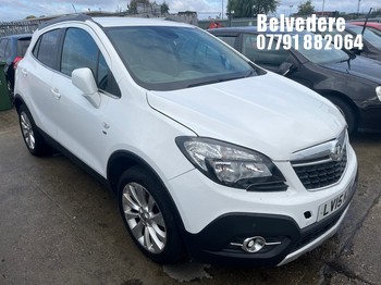 Location: BELVEDERE - 2015 VAUXHALL MOKKA SE S/S 5 Door Hatchback REG: LV15KZW, 1598cc Petrol, 5 Speed Manual Petrol, Former Keepers: 5, Keys: No, MOT: Expiry date12.06.2026