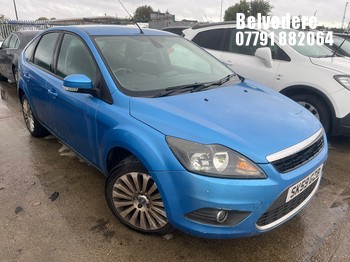 Location: BELVEDERE - 2009 FORD FOCUS TITANIUM 100 AUTO 5 Door Hatchback REG: SK59GZB, 1596cc Petrol, 4 Speed Auto Petrol, Former Keepers: 3, Keys: No, MOT: Expiry date21.08.2026