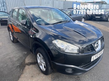 Location: BELVEDERE - 2010 NISSAN QASHQAI VISIA CVT 5 Door Hatchback REG: LY10AVD, 1997cc Petrol, Variable Speed Auto Petrol, Former Keepers: 4, Keys: No, MOT: Expiry date05.07.2027