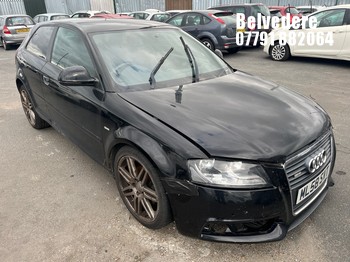 Location: BELVEDERE - 2008 AUDI A3 S LINE 138 TDI S-A 3 Door Hatchback REG: ML58SVT, 1968cc Diesel, 6 Speed Semi Auto Diesel, Former Keepers: 7, Keys: No, MOT: Expiry date27.10.2026