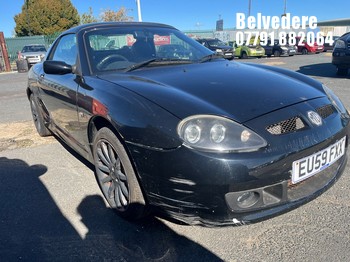 Location: Belvedere - 2009 MG TF 135 LE 500 CONVERTIBLE REG: EU59FXX, 1796cc PETROL, 5 SPEED MANUAL PETROL, Former Keepers: 4, Keys: Yes, MOT Expiry date: 05.01.2021