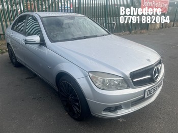 Location: Belvedere - 2010 MERCEDES-BENZ C180 KOMP SE BLUEEFF-CY 4 Door Saloon REG: OE59HHX, Keys: No, MOT Expiry date: 02.03.2027, 1597 Petrol, 6 Speed Manual Petrol, Former Keepers: 6