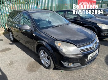 Location: Belvedere - 2010 VAUXHALL ASTRA SPORTIVE CDTI Car Derived Van REG: SJ10SSU, Keys: No, MOT Expiry date: 21/07/2026, 1910 Diesel, 6 Speed Manual Diesel, Former Keepers: 5