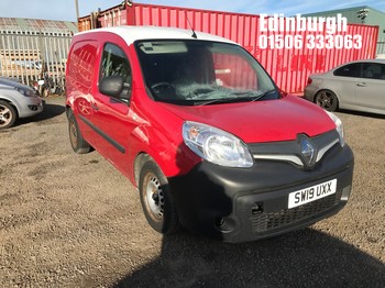 Location: Edinburgh - 2019 RENAULT KANGOO ML19 BUSINESS ENER Car Derived Van REG: SW19UXX, Keys: No, MOT Expiry date: 03/03/2027, 1461 Diesel, 6 Speed Manual Diesel, Former Keepers: 3