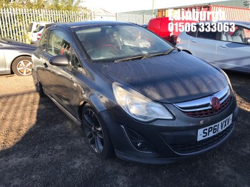 Location: Edinburgh - 2011 VAUXHALL CORSA SRI 3 Door Hatchback REG: SP61VXV, Keys: No, MOT Expiry date: 02/12/2026, 1398 Petrol, 5 Speed Manual Petrol, Former Keepers: 7
