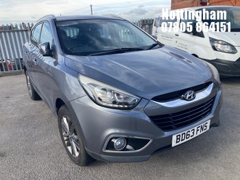 Location: Nottingham - 2013 HYUNDAI IX35 SE CRDI ESTATE REG: BD63FNS, 1685cc DIESEL, 6 SPEED MANUAL DIESEL, Former Keepers: 3, Keys: No, MOT Expiry date: 04/09/2027