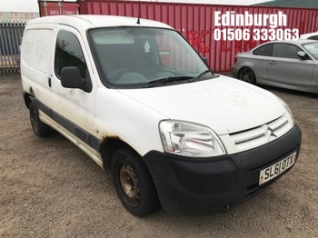 Location: Edinburgh - 2011 CITROEN BERLINGO FIRST 750 HDI Car Derived Van REG: SL61OTX, Keys: No, MOT Expiry date: 03/07/2026, 1560 Diesel, 5 Speed Manual Diesel, Former Keepers: 5