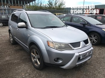 Location: Edinburgh - 2010 MITSUBISHI OUTLANDER WARRIOR DI-D Estate REG: SW10JXP, Keys: No, MOT Expiry date: 21/08/2025, 1968 Diesel, 6 Speed Manual Diesel, Former Keepers: 8