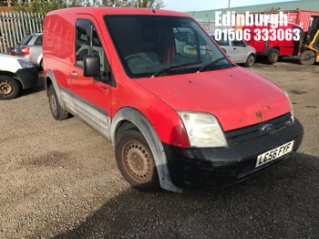 Location: Edinburgh - 2006 FORD TRANSIT CONN T200 L75 Panel Van REG: LC56FYF, Keys: No, MOT Expiry date: 22/06/2026, 1753 Diesel, 5 Speed Manual Diesel, Former Keepers: 8