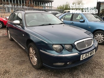 Location: Edinburgh - 2004 ROVER 75 CONN-SEUR SE CDTI TR Estate REG: EJ53WRV, Keys: No, MOT Expiry date: 09/07/2026, 1951 Diesel, 5 Speed Manual Diesel, Former Keepers: 7