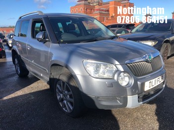 Location: Nottingham - 2011 SKODA YETI ELEGANCE TDI CR 170 5 Door Hatchback REG: DL11FLR, Keys: No, MOT Expiry date: 17/04/2027, 1968 Diesel, 6 Speed Manual Diesel, Former Keepers: 2