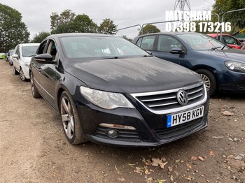 Location: Mitcham - 2008 VOLKSWAGEN PASSAT SPORT TDI Coupe REG: HY58KGV, Keys: No, MOT Expiry date: 08/12/2026, 1968 Diesel, 6 Speed Manual Diesel, Former Keepers: 5