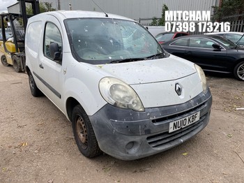 Location: Mitcham - 2010 RENAULT KANGOO ML19 67 DCI Car Derived Van REG: NU10KBF, Keys: No, MOT Expiry date: 17/03/2027, 1461 Diesel, 5 Speed Manual Diesel, Former Keepers: 5